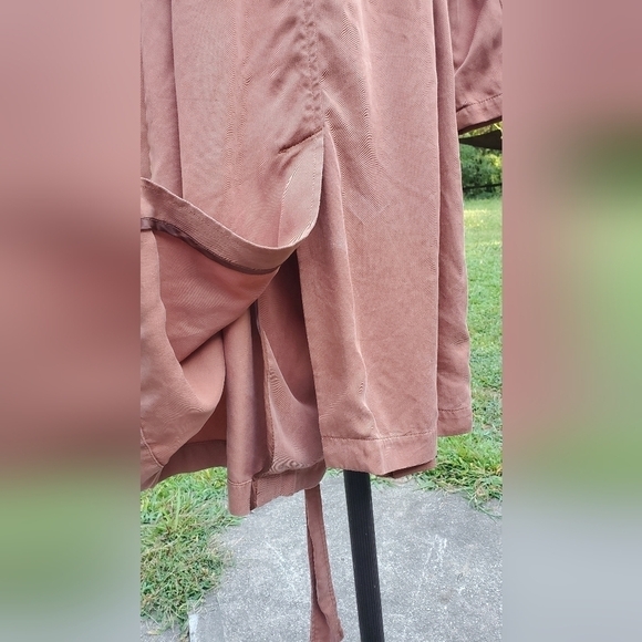 Bagatelle Mauve Trench Women Jacket Size Small - Picture 9 of 14